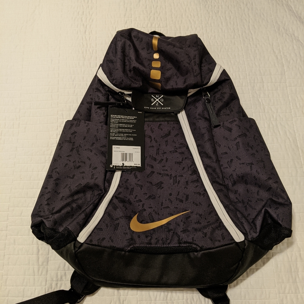 Nike Hoops Elite Max Air 2.0 quad zip backpack